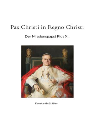 cover image of Pax Christi in Regno Christi
